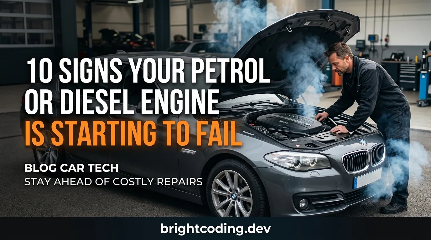 10 Signs Your Petrol or Diesel Engine Is Starting to Fail