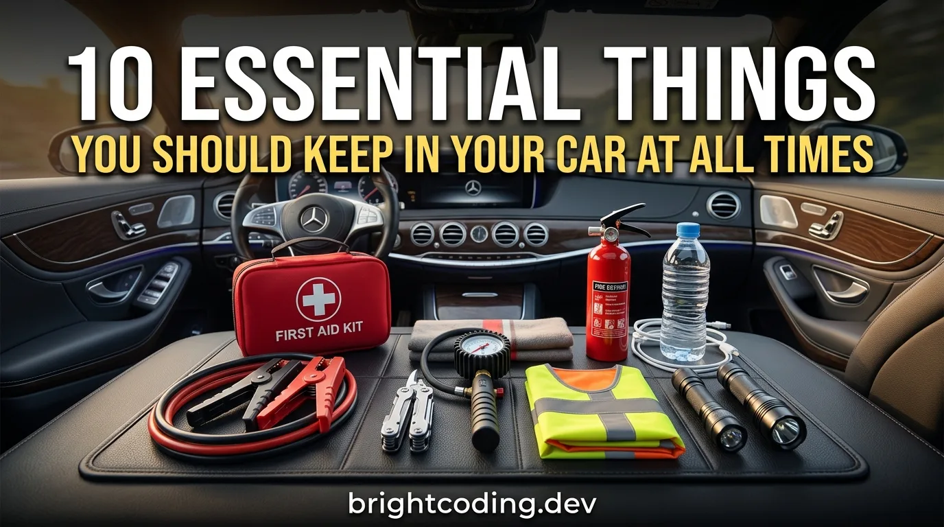 10 Things You Should Keep in Your Car at All Times